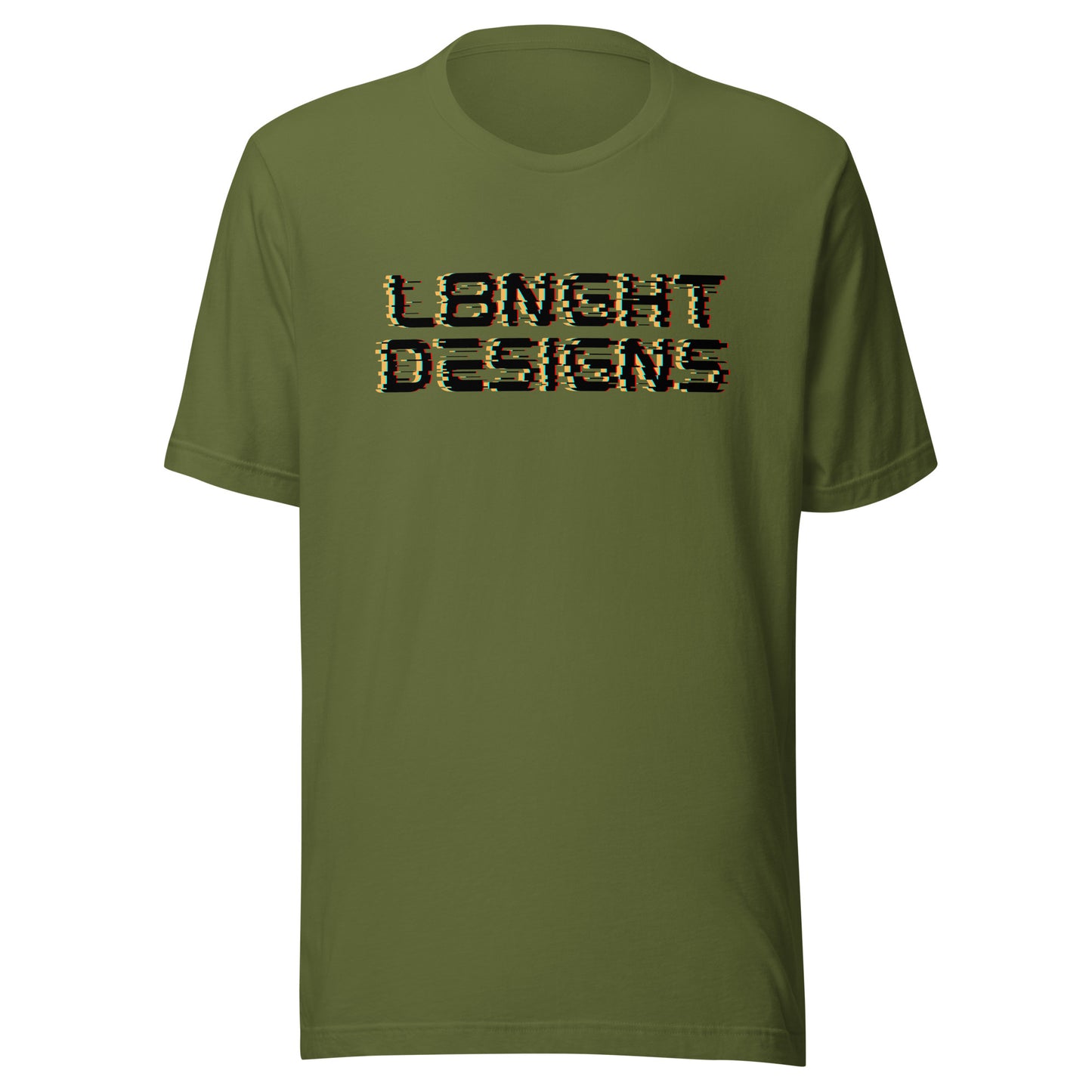 L8NGHT Designs Glitch Unisex t-shirt