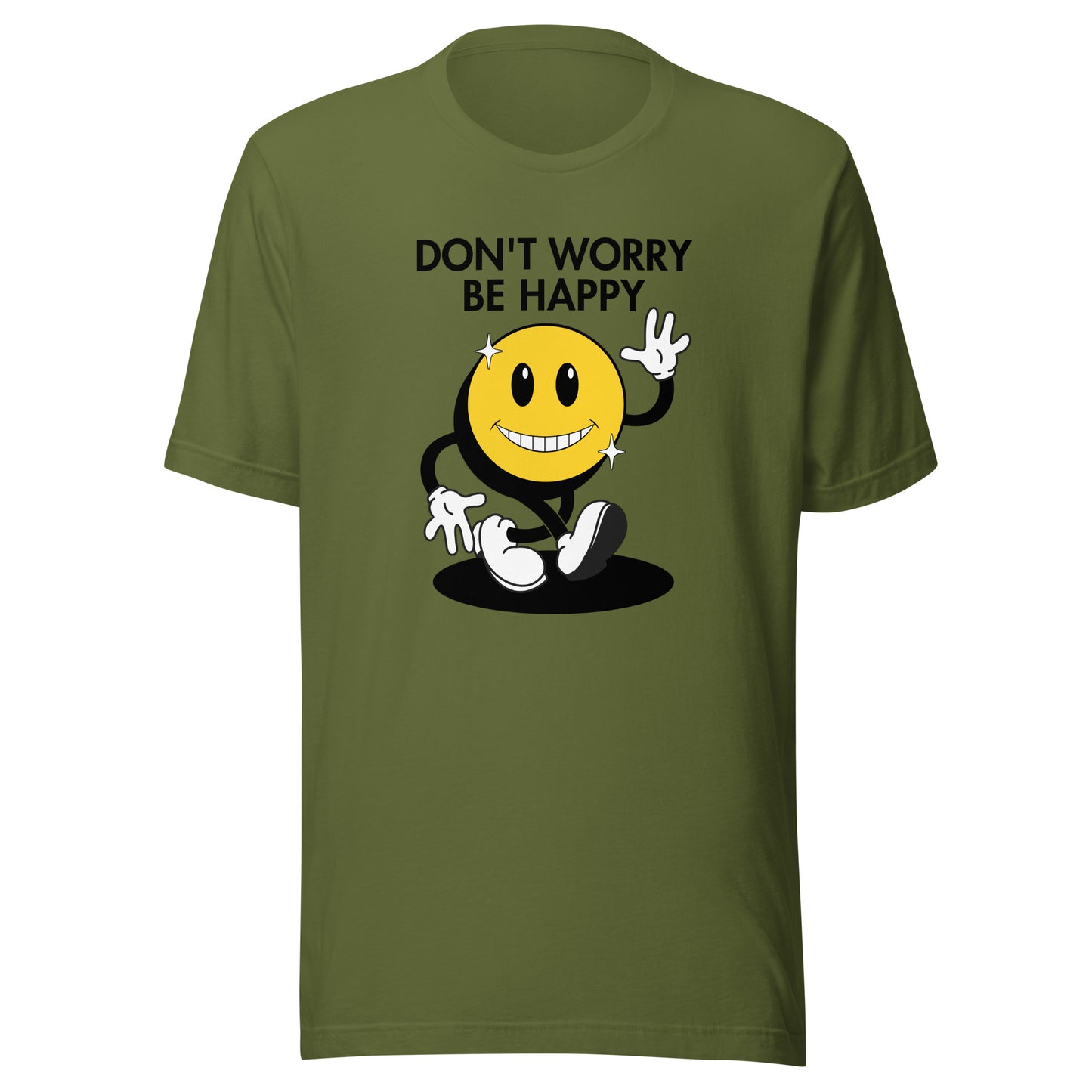 Don't Worry Be Happy Smiley Unisex t-shirt