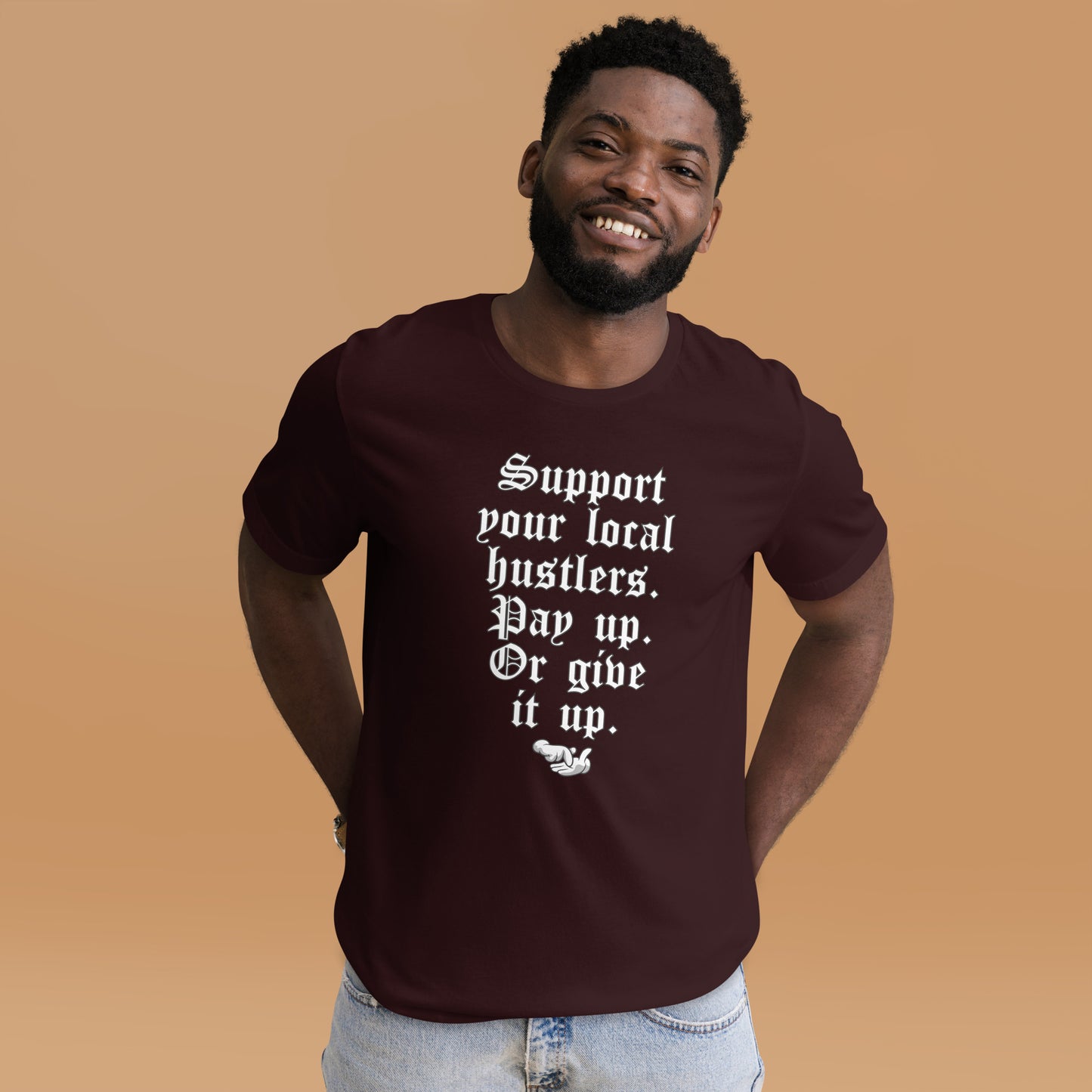 Pay up or Give it up Unisex t-shirt