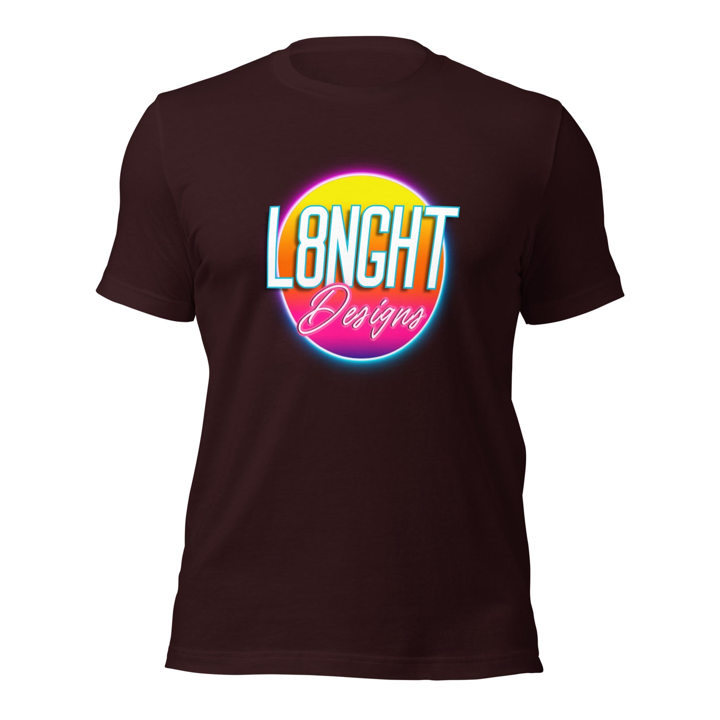 L8NGHT 3D neon logo Unisex t-shirt
