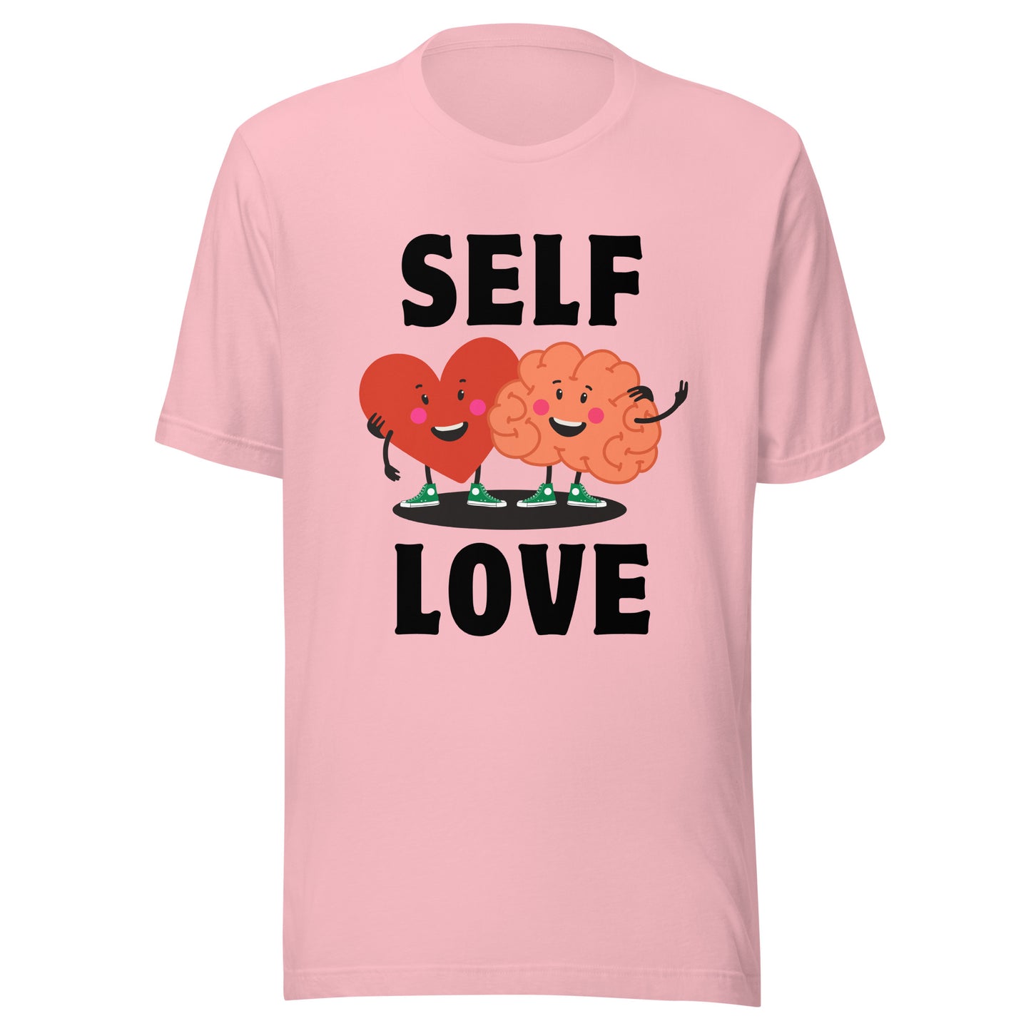 Mental Health Heart Mind Self Love Unisex t-shirt