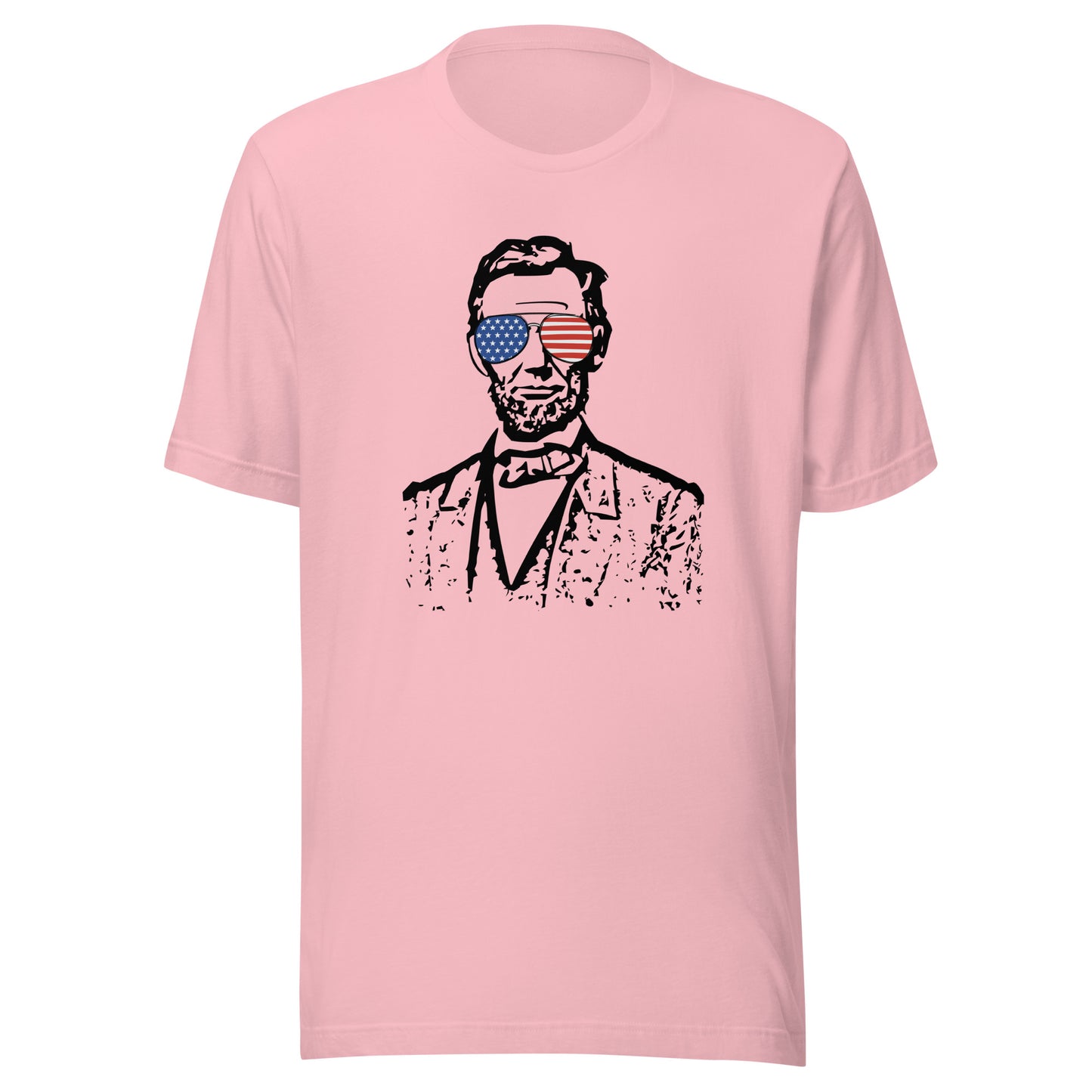 Abe Lincoln Came to Party Unisex t-shirt