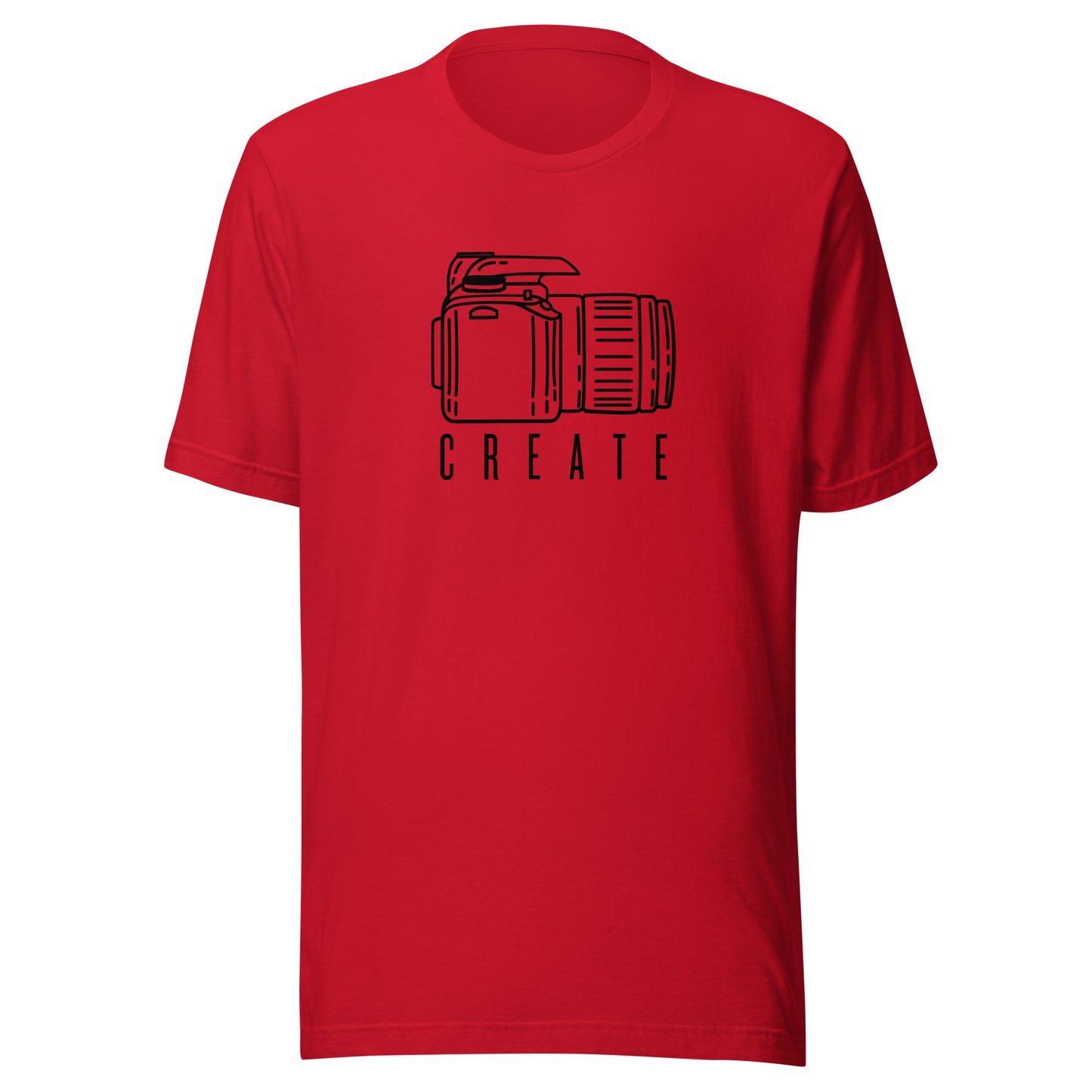 Create Camera Unisex t-shirt