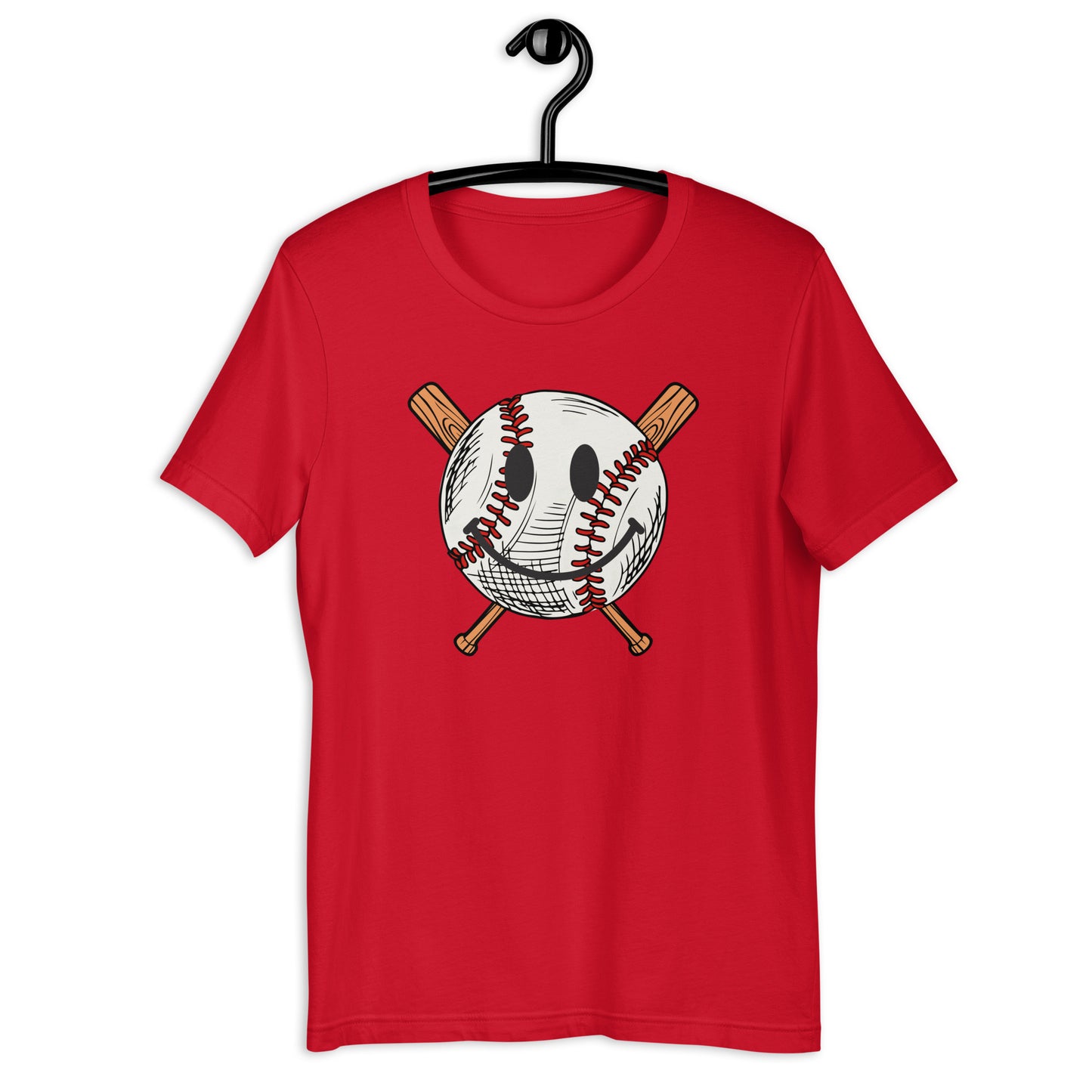 Smiley Baseball Unisex t-shirt