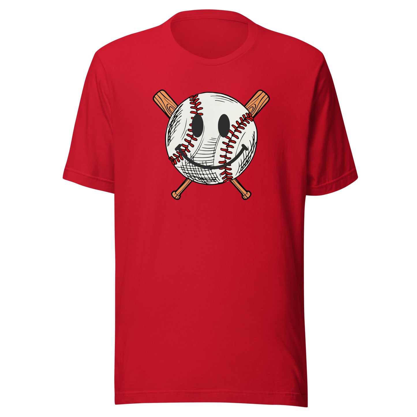 Smiley Baseball Unisex t-shirt