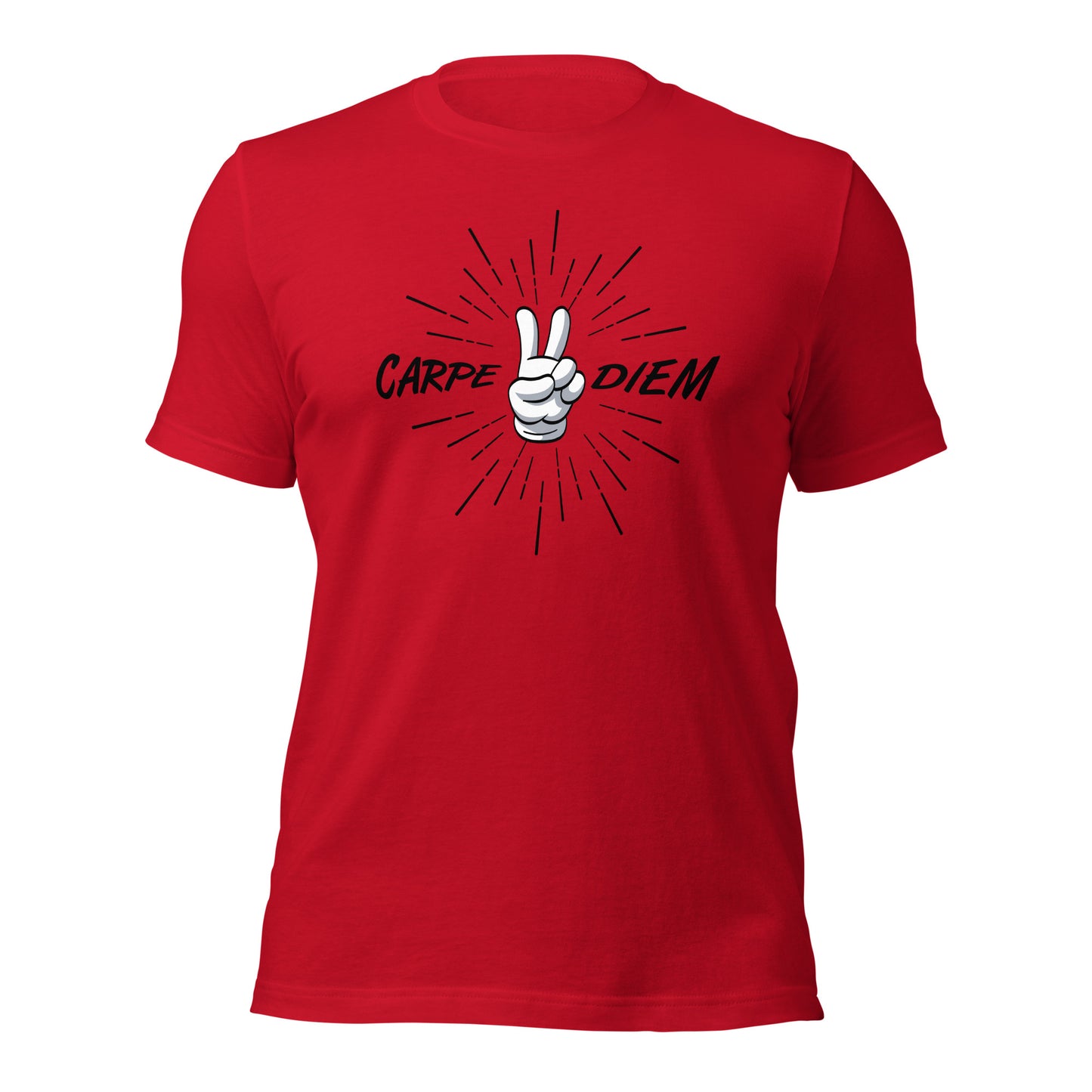 Carpe Diem Deuces Unisex t-shirt