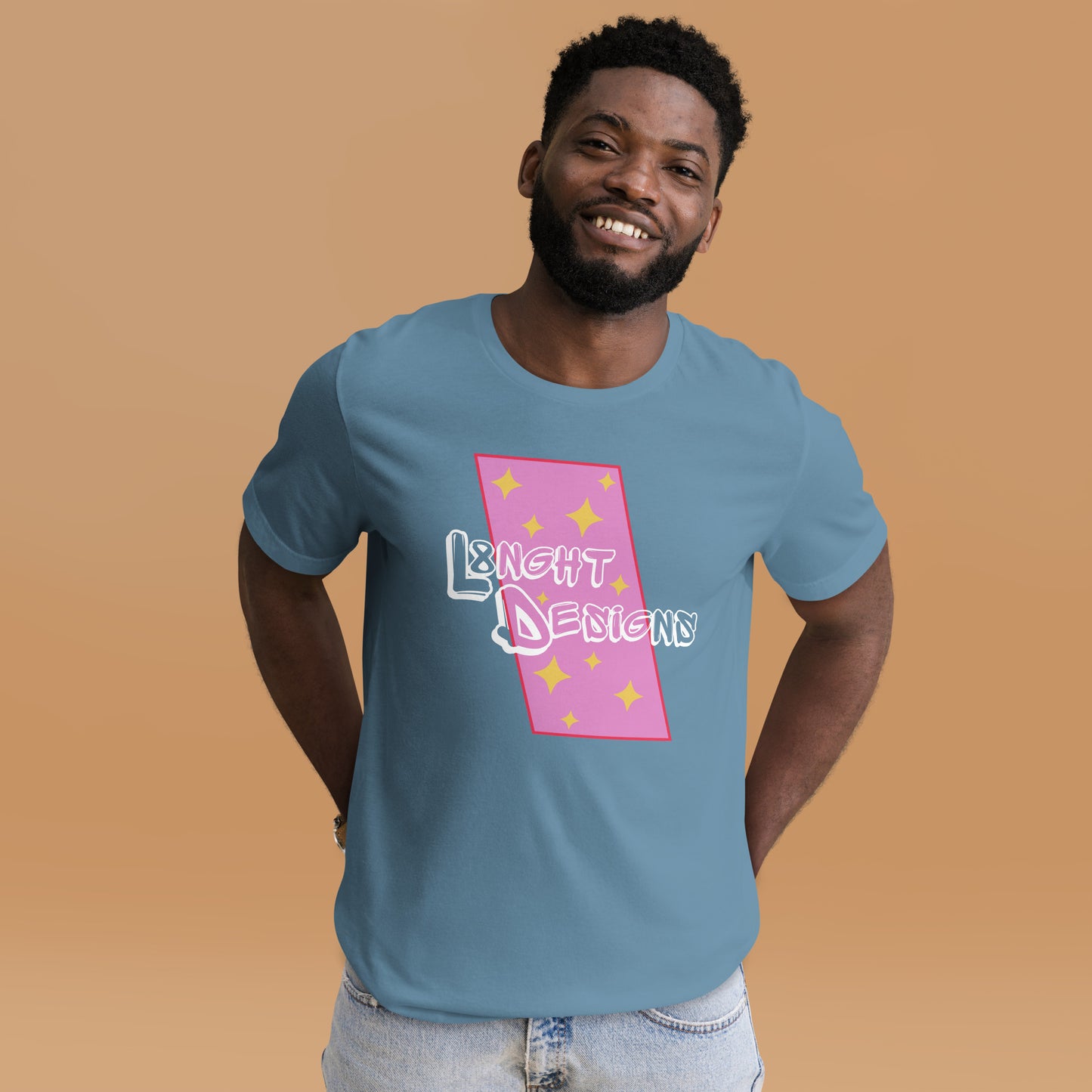 L8NGHT Designs Abstract Color Unisex t-shirt