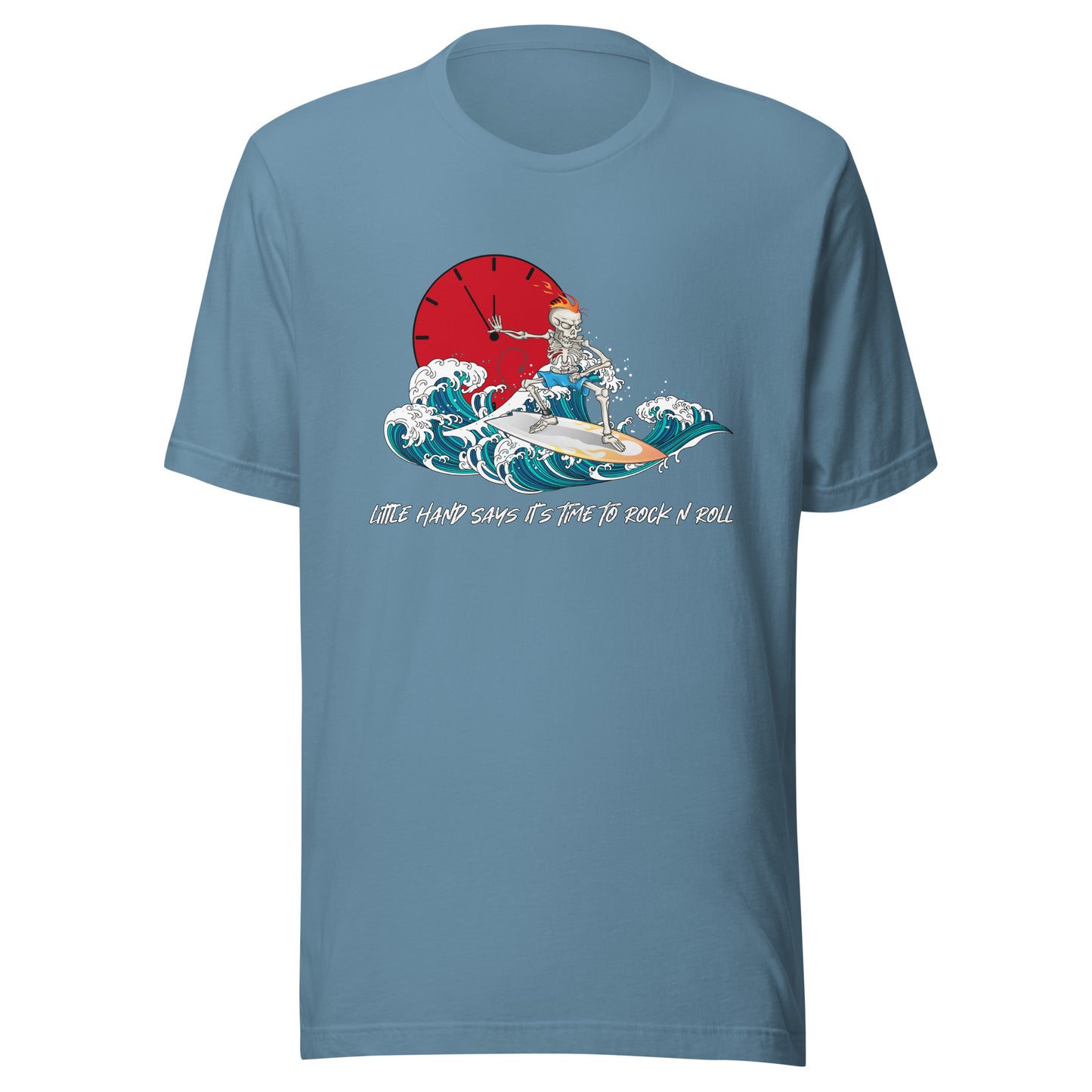 Little hand says it's time to Rock N Roll Unisex t-shirt