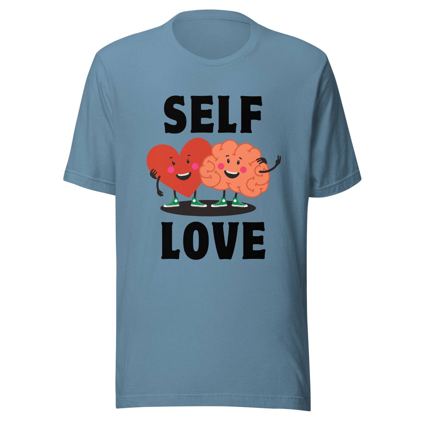 Mental Health Heart Mind Self Love Unisex t-shirt