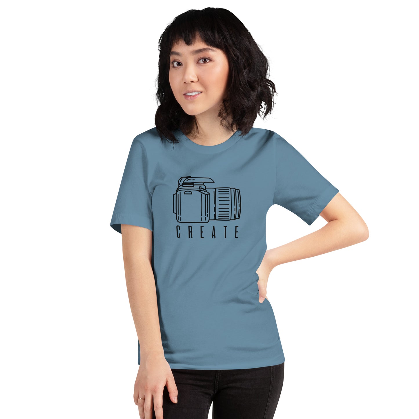 Create Camera Unisex t-shirt