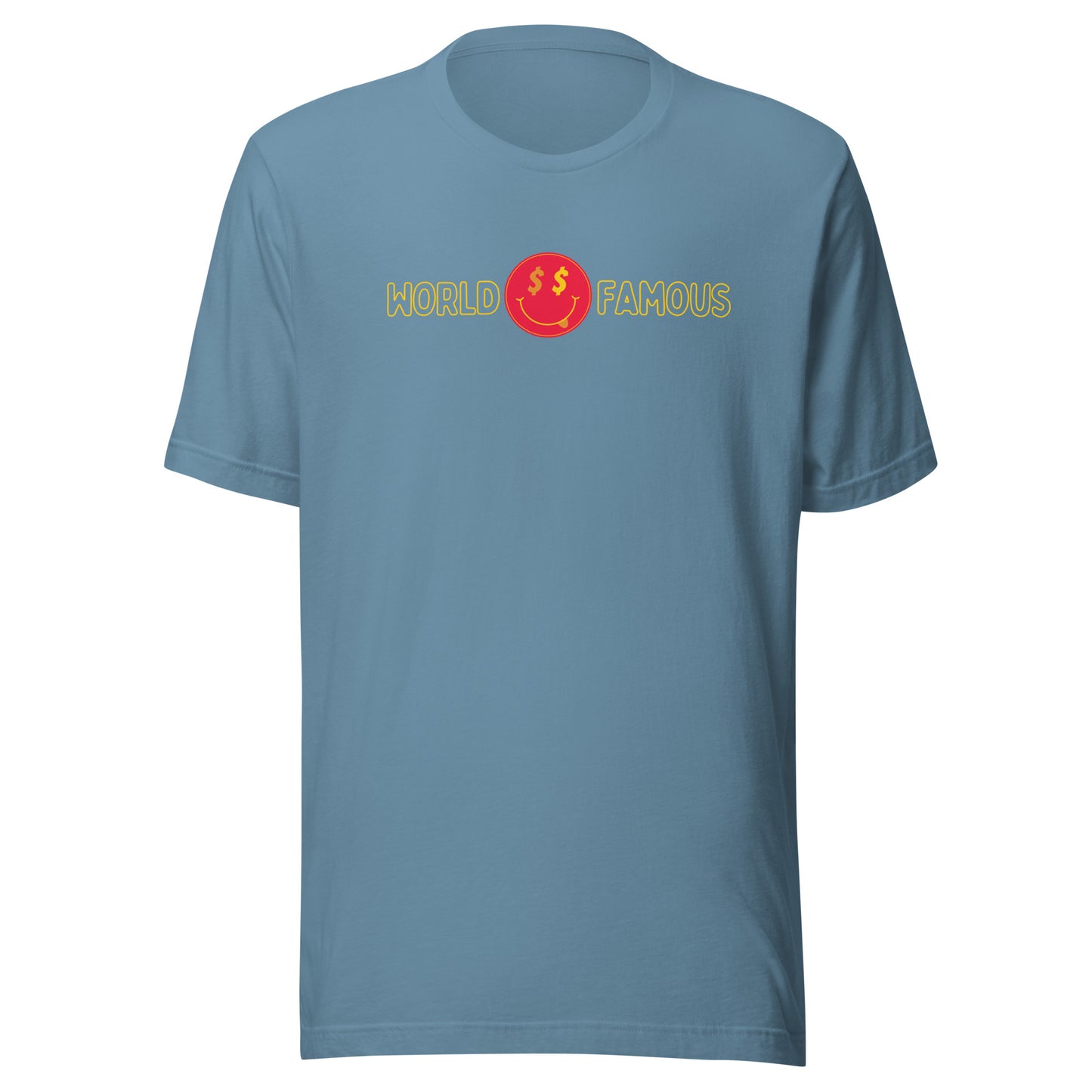 World Famous Smiley Unisex t-shirt