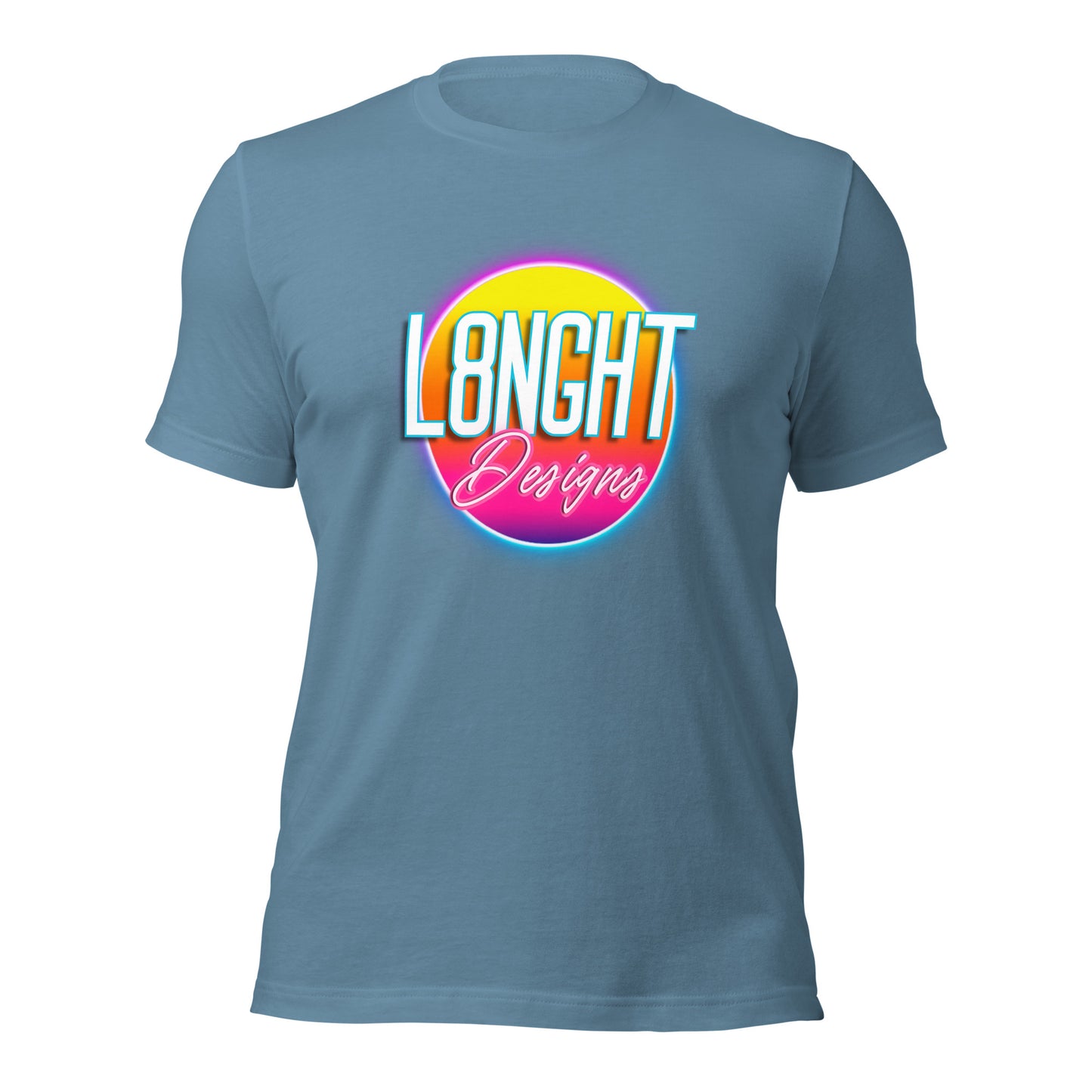 L8NGHT 3D neon logo Unisex t-shirt