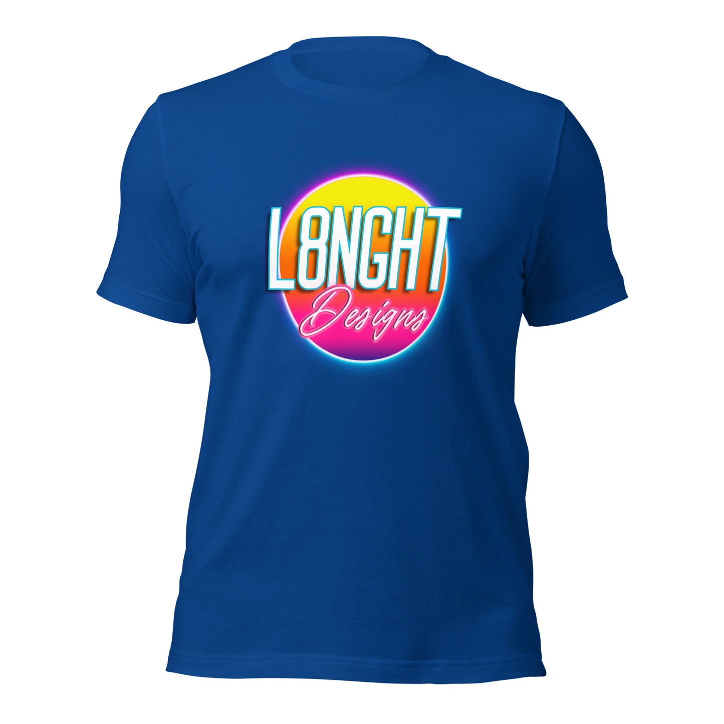 L8NGHT 3D neon logo Unisex t-shirt