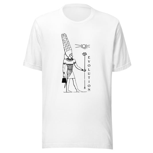 Egyptian Pharaoh Evolution Unisex t-shirt