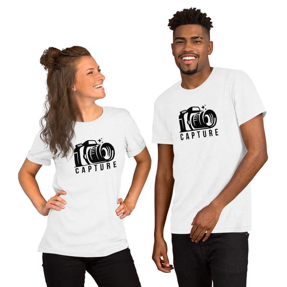 Capture Photography Camera Unisex t-shirt