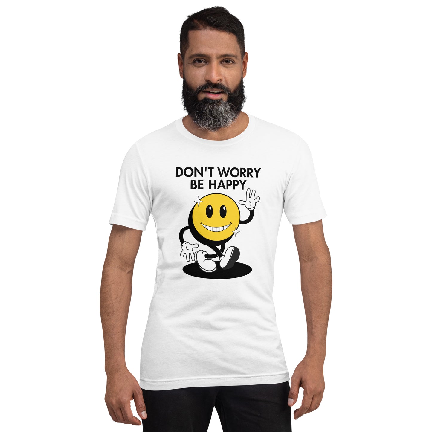 Don't Worry Be Happy Smiley Unisex t-shirt