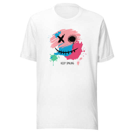 KEEP SMILING Unisex t-shirt