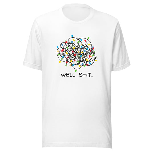 Well Shit... Merry Christmas Unisex t-shirt