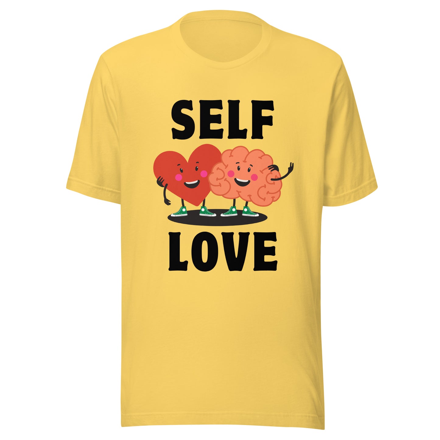 Mental Health Heart Mind Self Love Unisex t-shirt