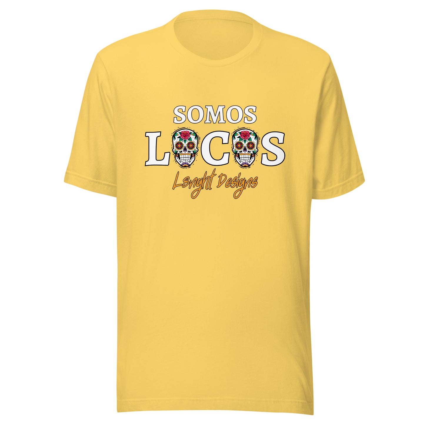 Somo Locos Sugar Skulls Unisex t-shirt