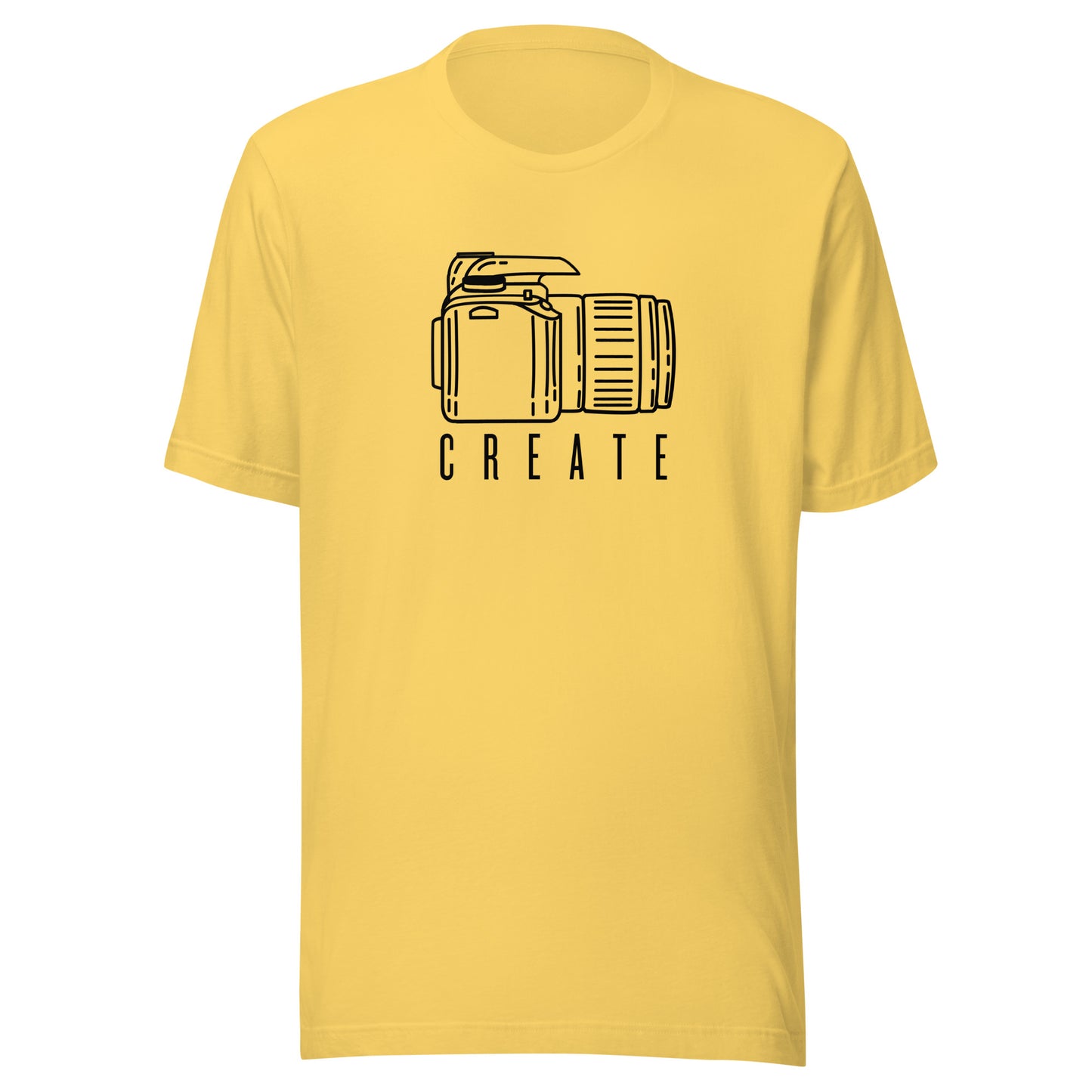 Create Camera Unisex t-shirt