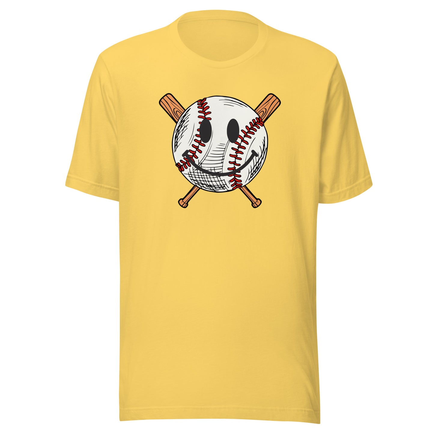Smiley Baseball Unisex t-shirt