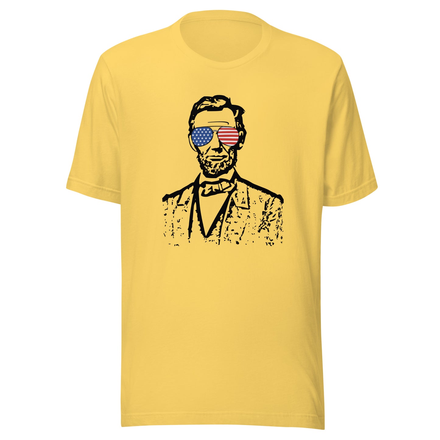 Abe Lincoln Came to Party Unisex t-shirt