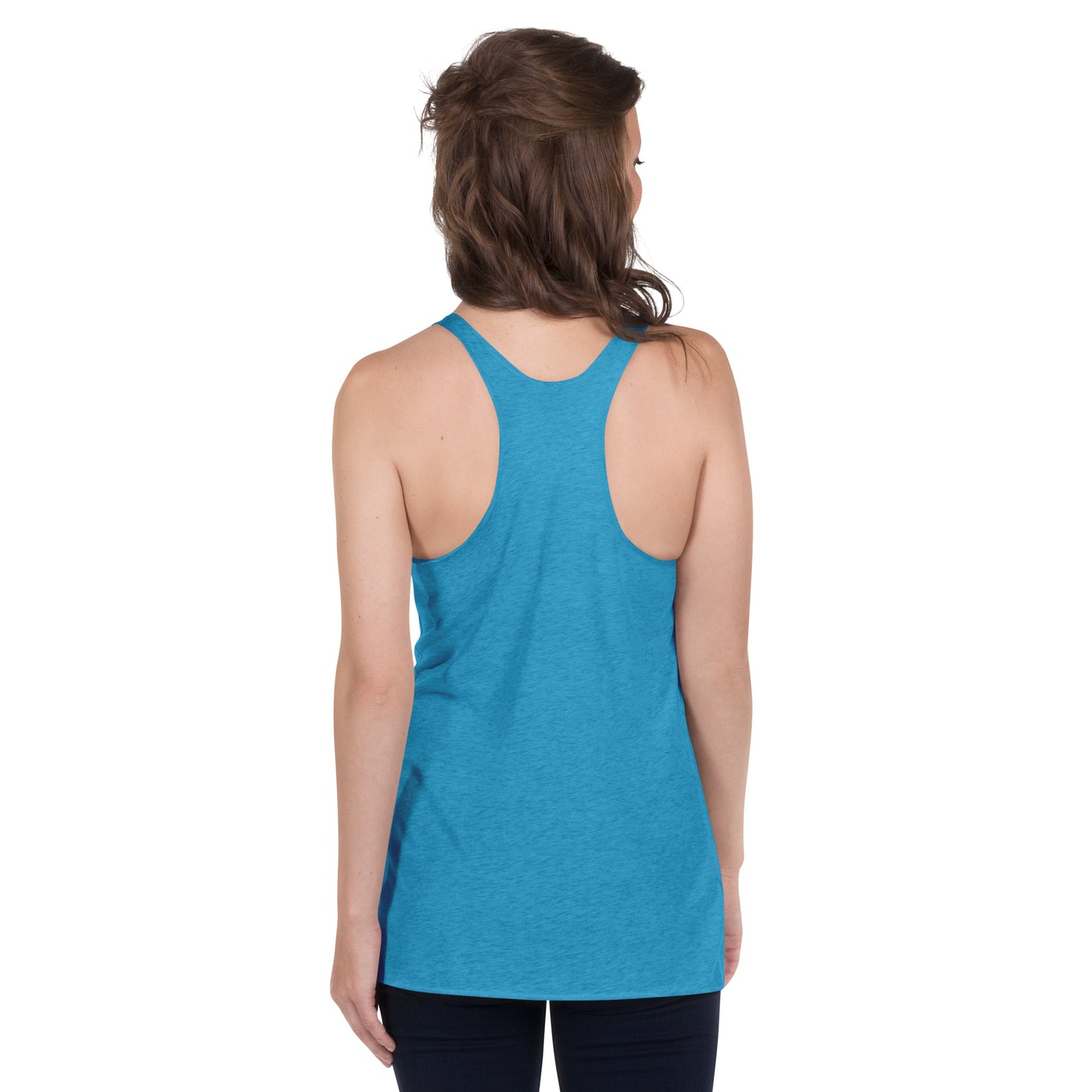 Lovely Labrador Butterflies Women's Racerback Tank