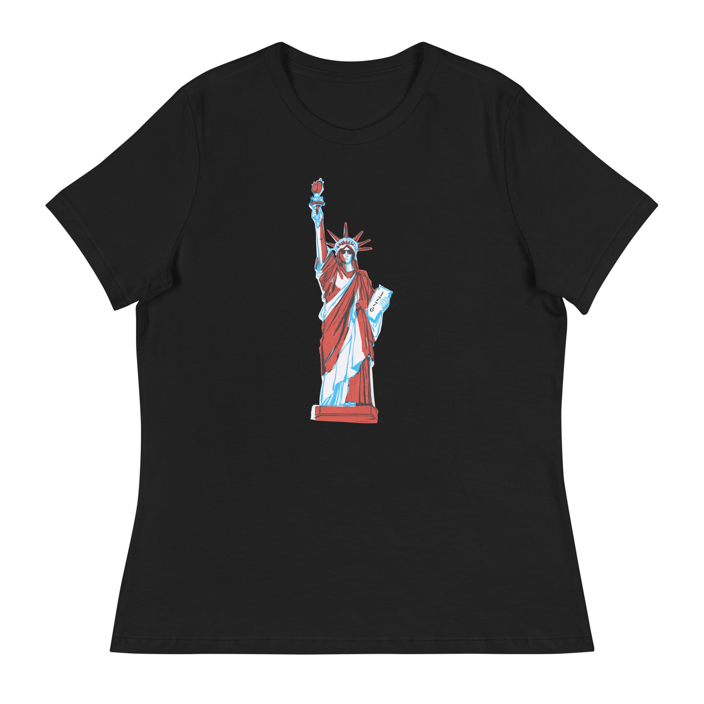 Lady Liberty came to Party Women's Relaxed T-Shirt
