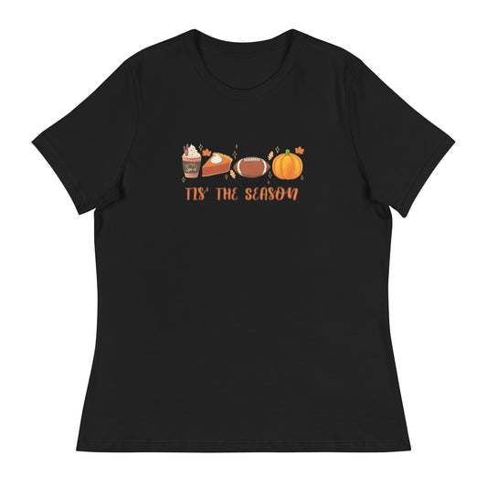 Tis the season Pumpkin Women's Relaxed T-Shirt