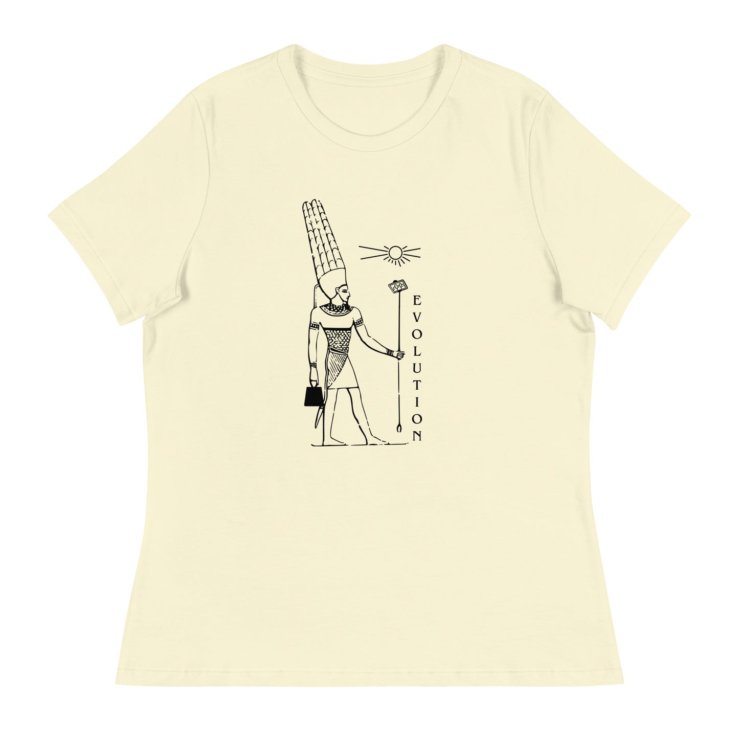 Egyptian Pharaoh Evolution Women's Relaxed T-Shirt