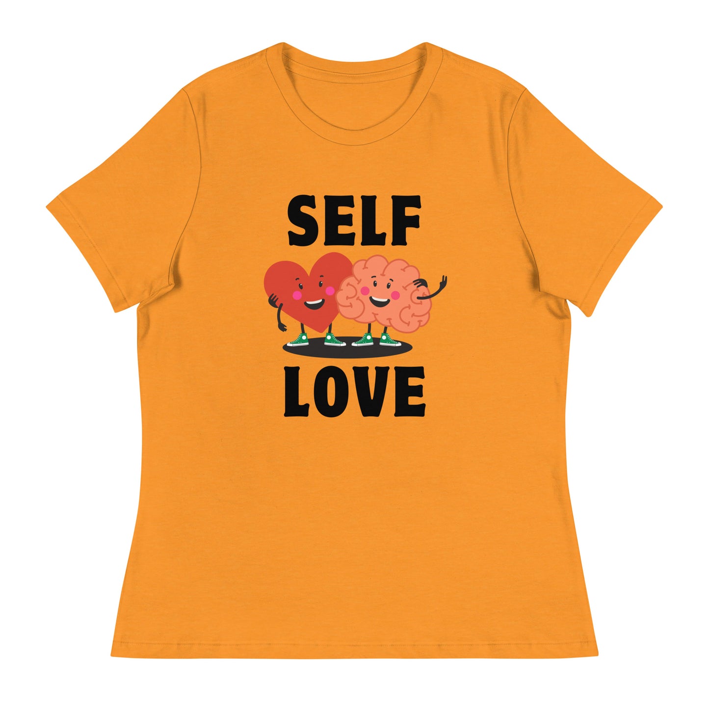 Mental Health Heart Mind Self Love Women's Relaxed T-Shirt
