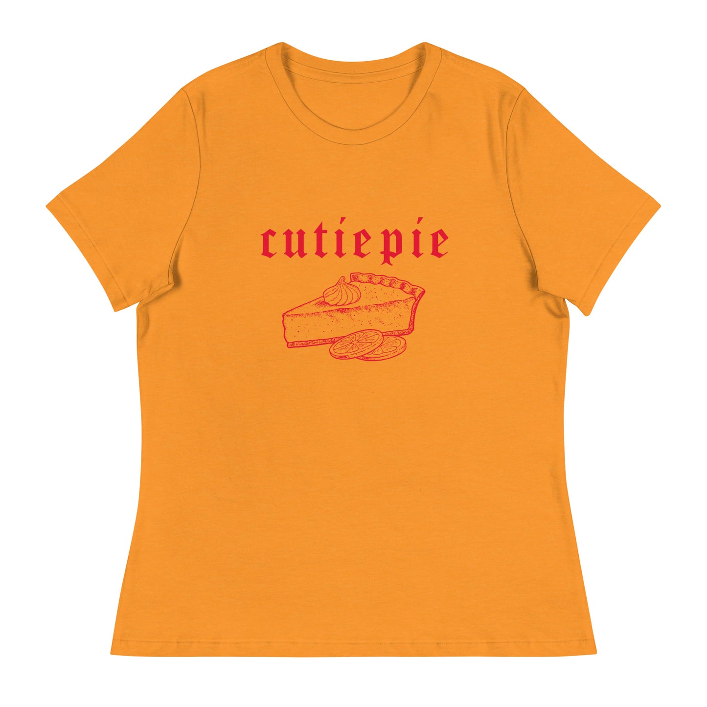 Cutie Pie Slice Women's Relaxed T-Shirt