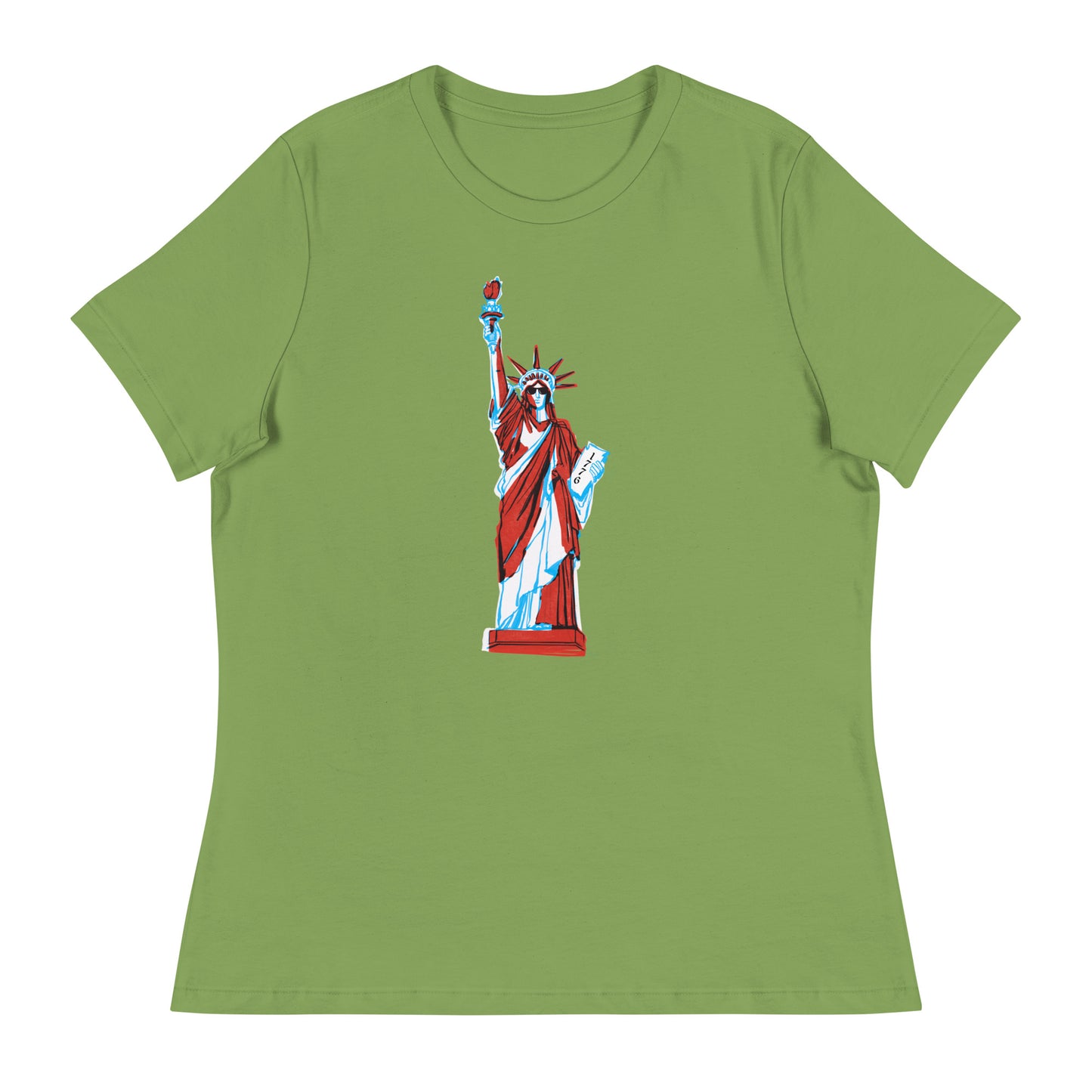 Lady Liberty came to Party Women's Relaxed T-Shirt