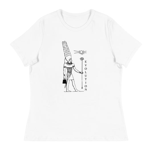 Egyptian Pharaoh Evolution Women's Relaxed T-Shirt
