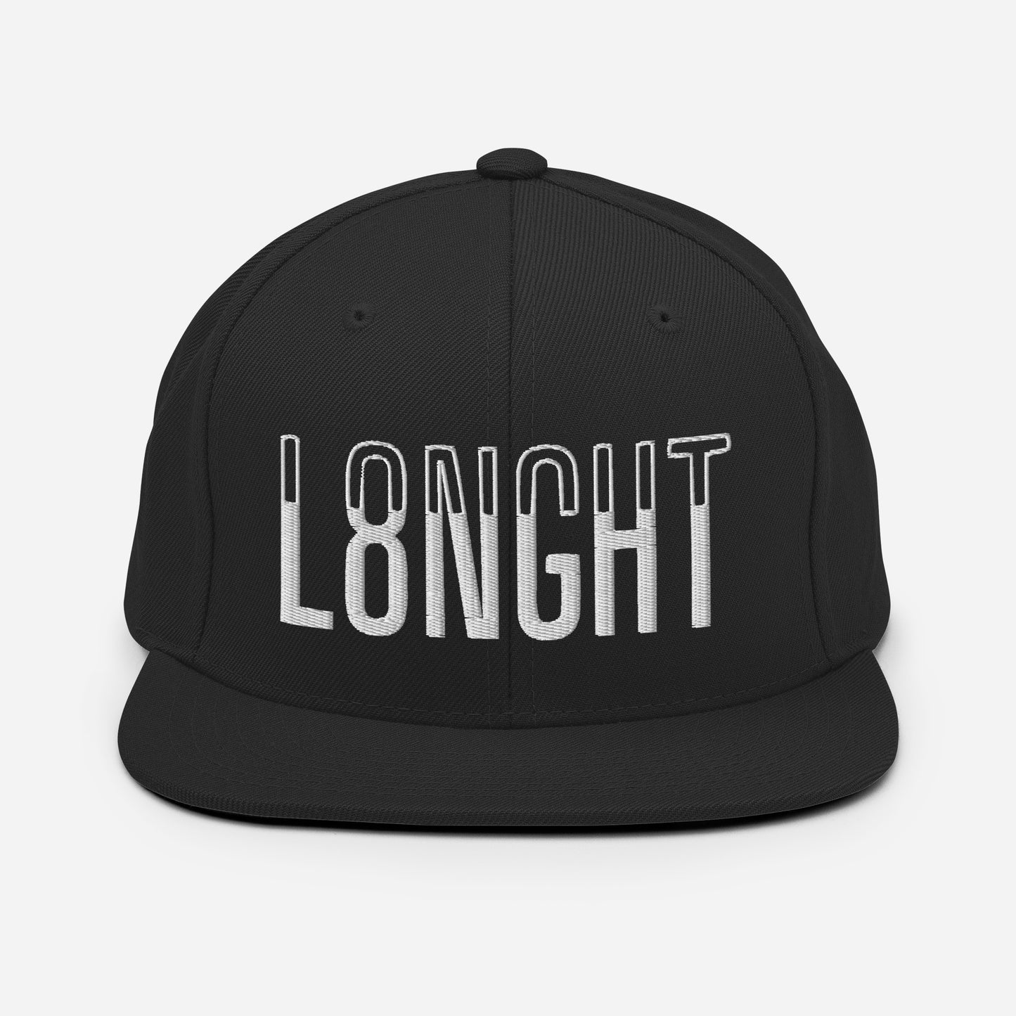 L8NGHT Logo Snapback Hat