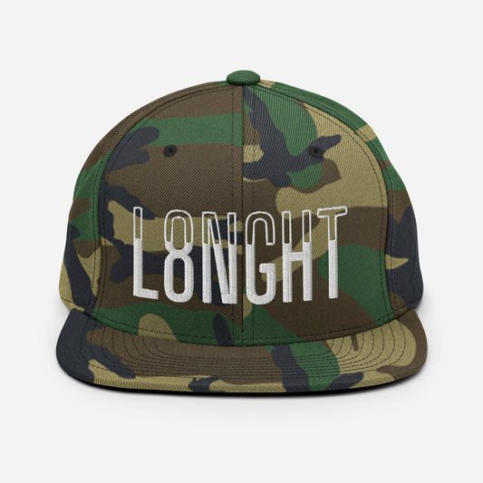 L8NGHT Logo Snapback Hat