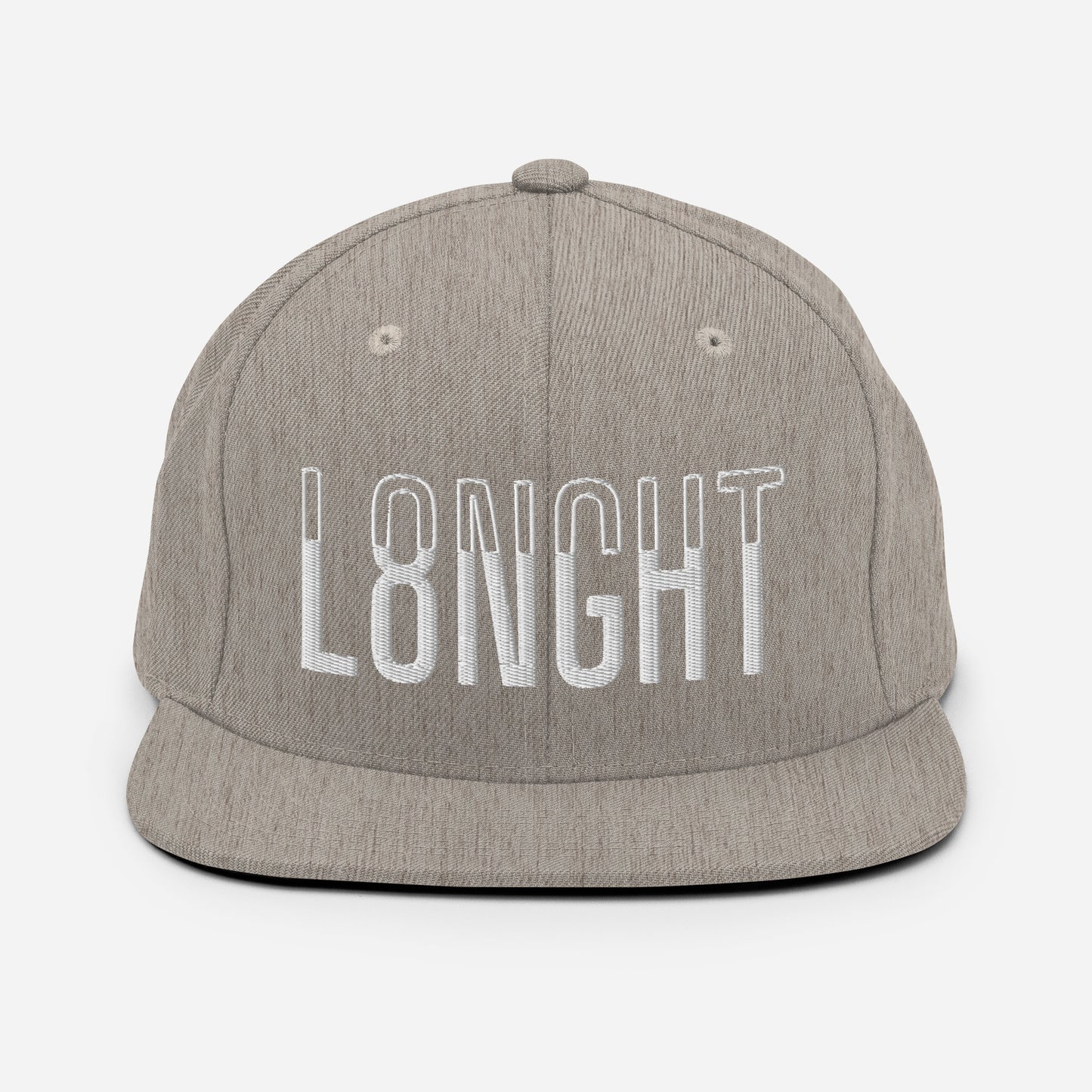 L8NGHT Logo Snapback Hat