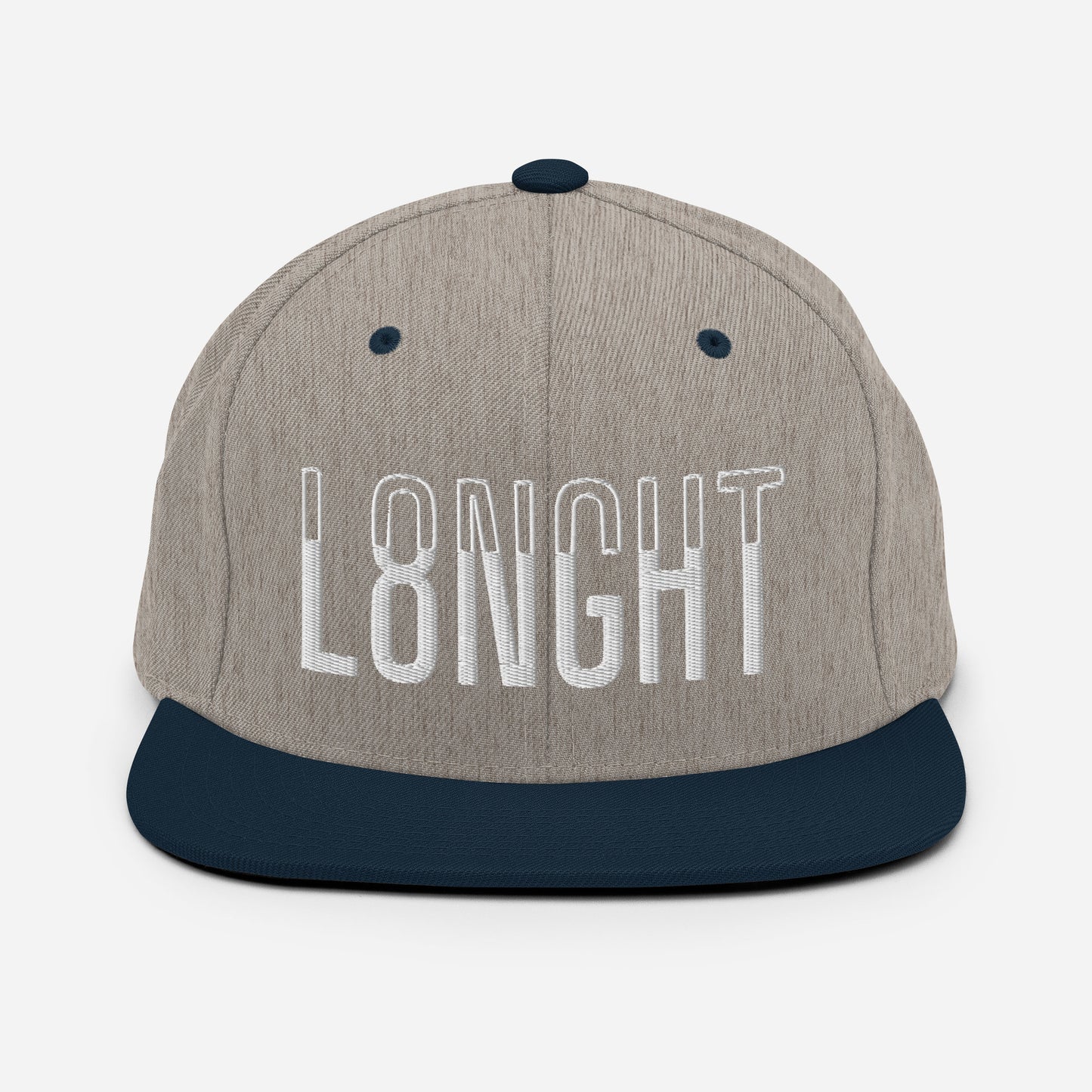 L8NGHT Logo Snapback Hat