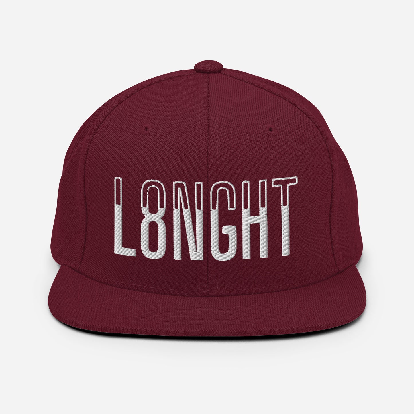 L8NGHT Logo Snapback Hat