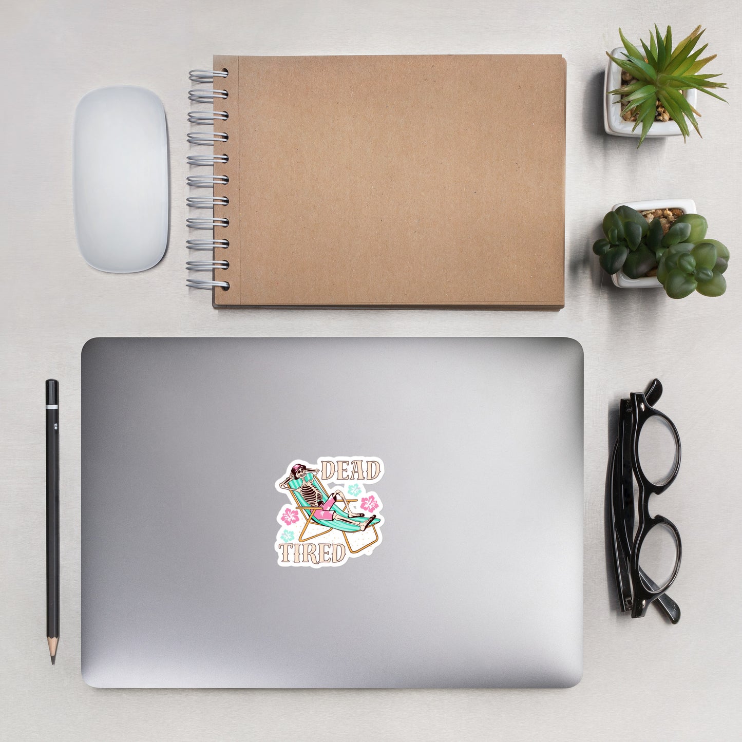 Dead Tired Bubble-free stickers