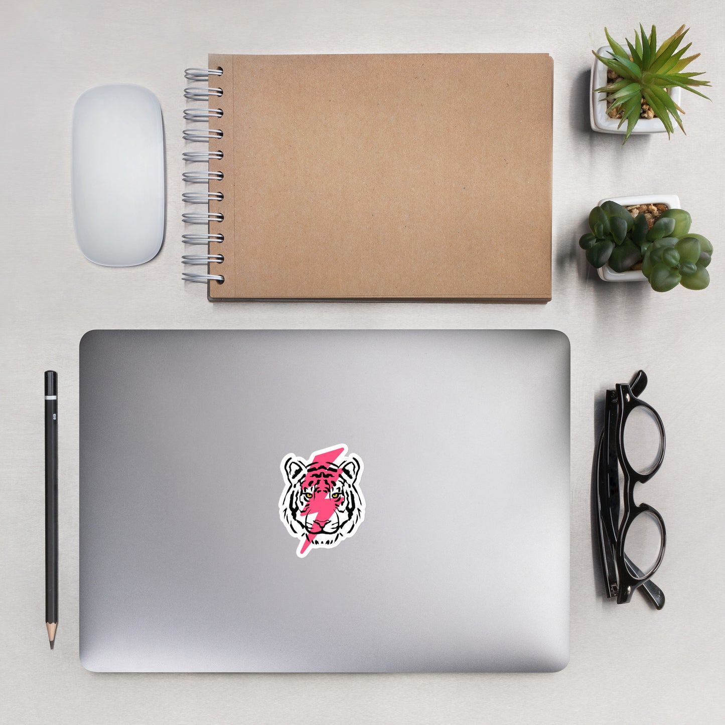 Tiger Bolt Bubble-free stickers