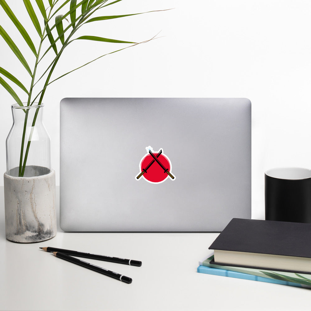 Way of the Warrior Bubble-free stickers