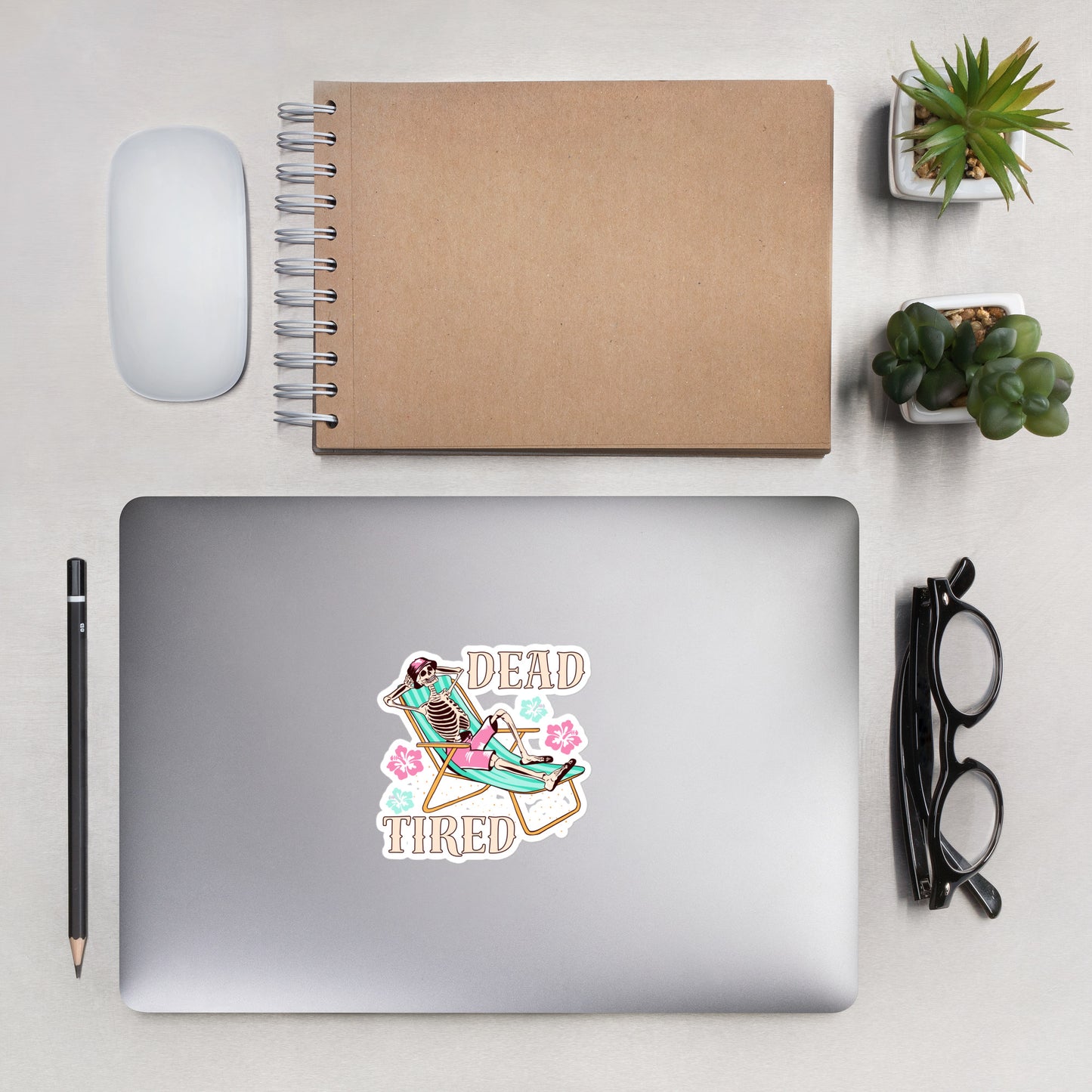 Dead Tired Bubble-free stickers