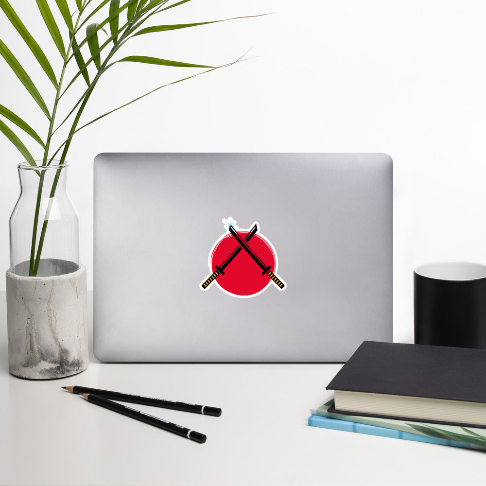 Way of the Warrior Bubble-free stickers