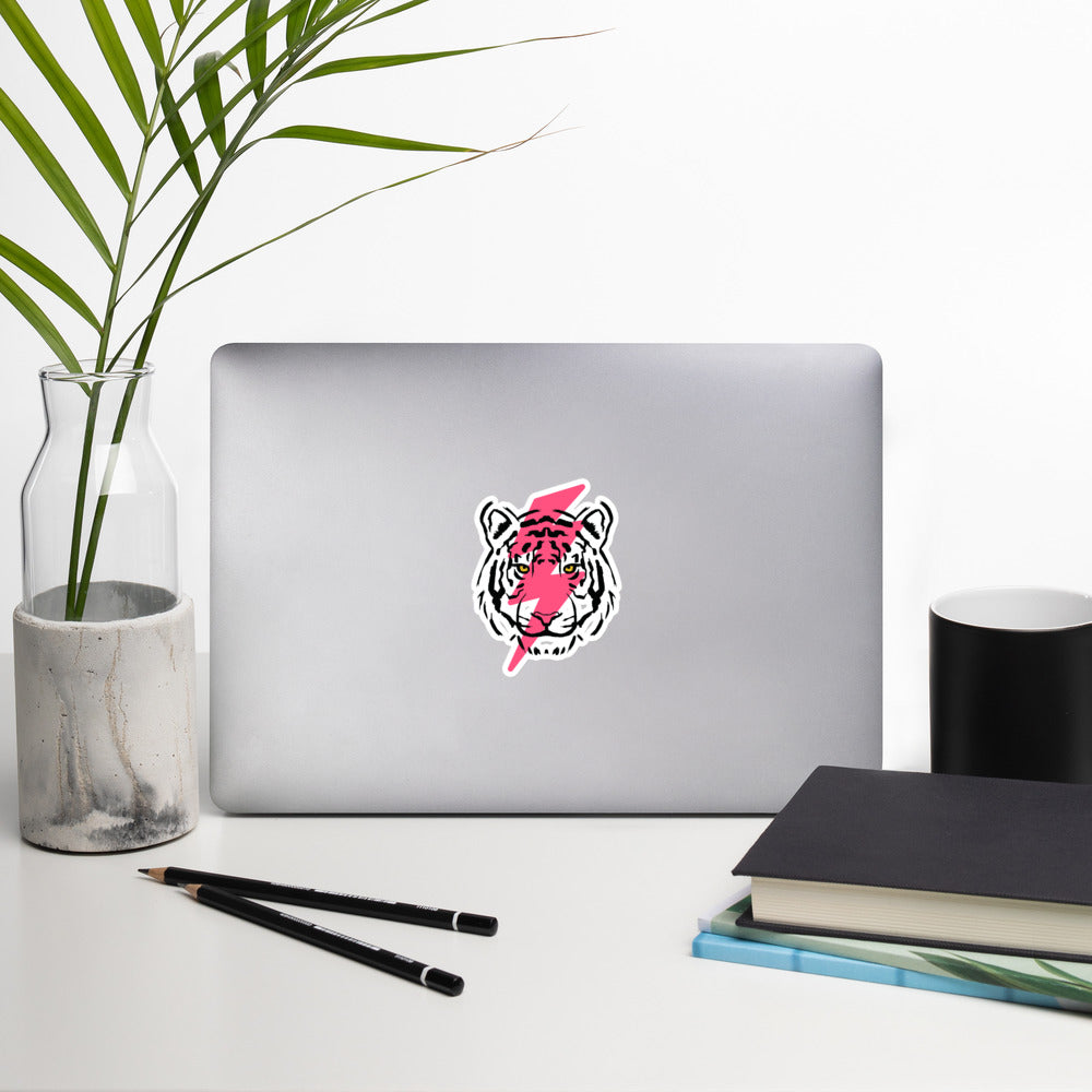 Tiger Bolt Bubble-free stickers