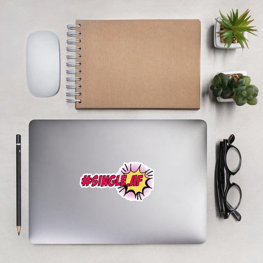 Single AF pop art Bubble-free stickers