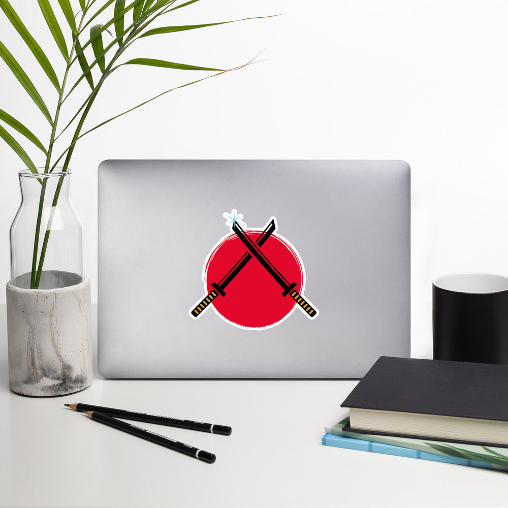 Way of the Warrior Bubble-free stickers