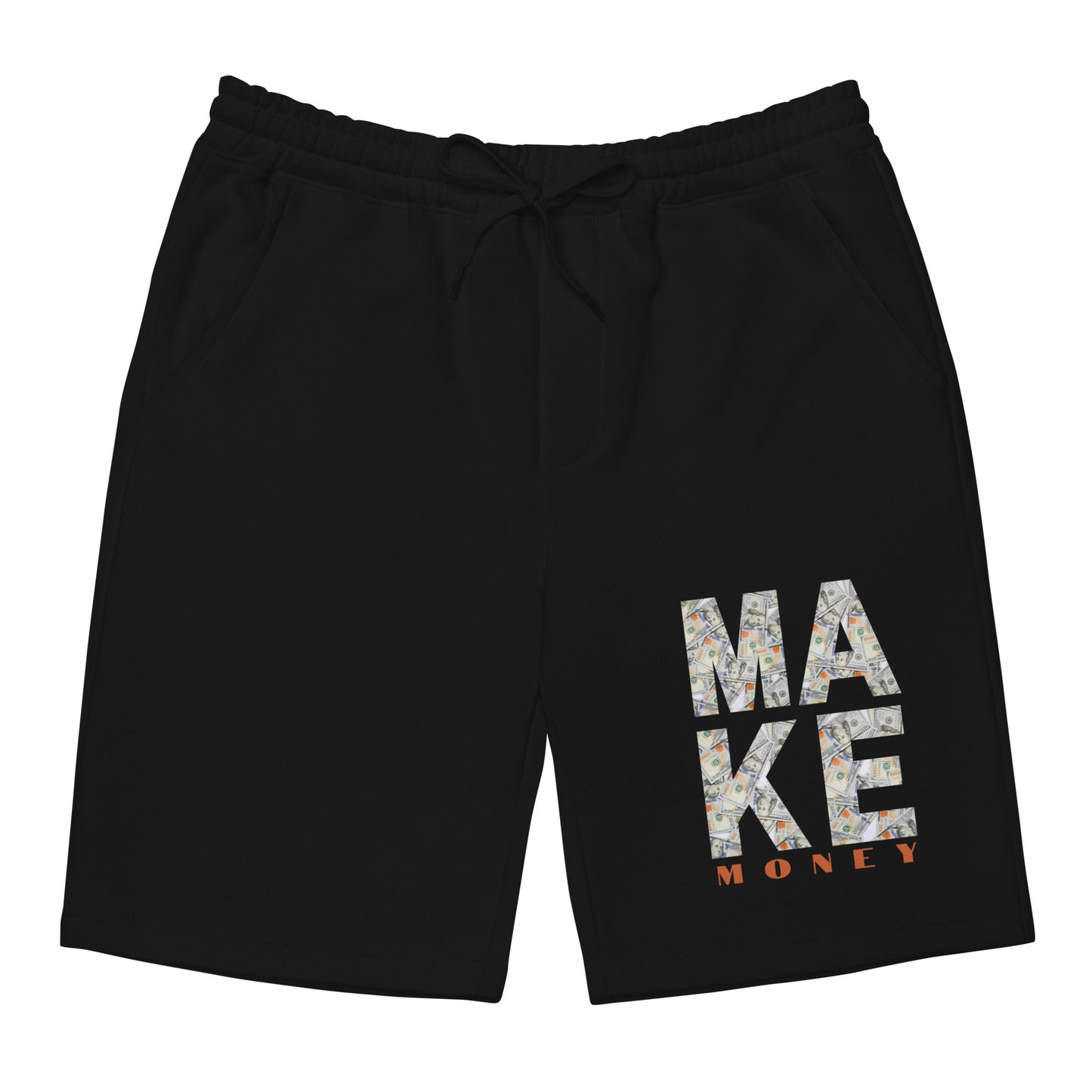 MAKE Money Cash Flow Men's fleece shorts