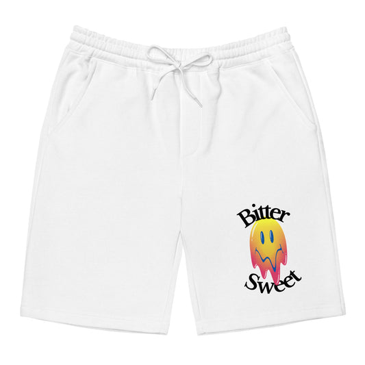 Bitter Sweet Smiley Men's fleece shorts